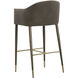 Kylin 41.75 inch Dillon Cream / Bravo Ash Barstool